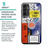 Smile for Camera Glass Case for Samsung Galaxy A15 5G