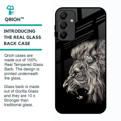 Brave Lion Glass Case for Samsung Galaxy A15 5G