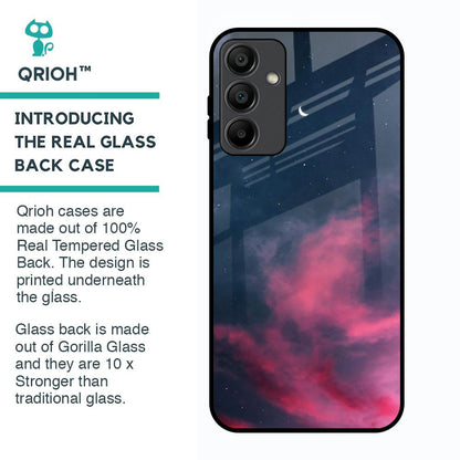 Moon Night Glass Case For Samsung Galaxy A15 5G