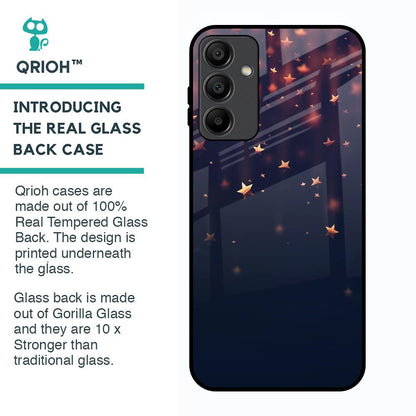 Falling Stars Glass Case For Samsung Galaxy A15 5G