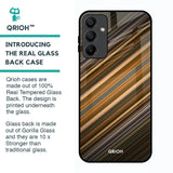 Diagonal Slash Pattern Glass Case for Samsung Galaxy A15 5G