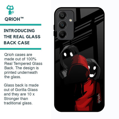 Shadow Character Glass Case for Samsung Galaxy A15 5G