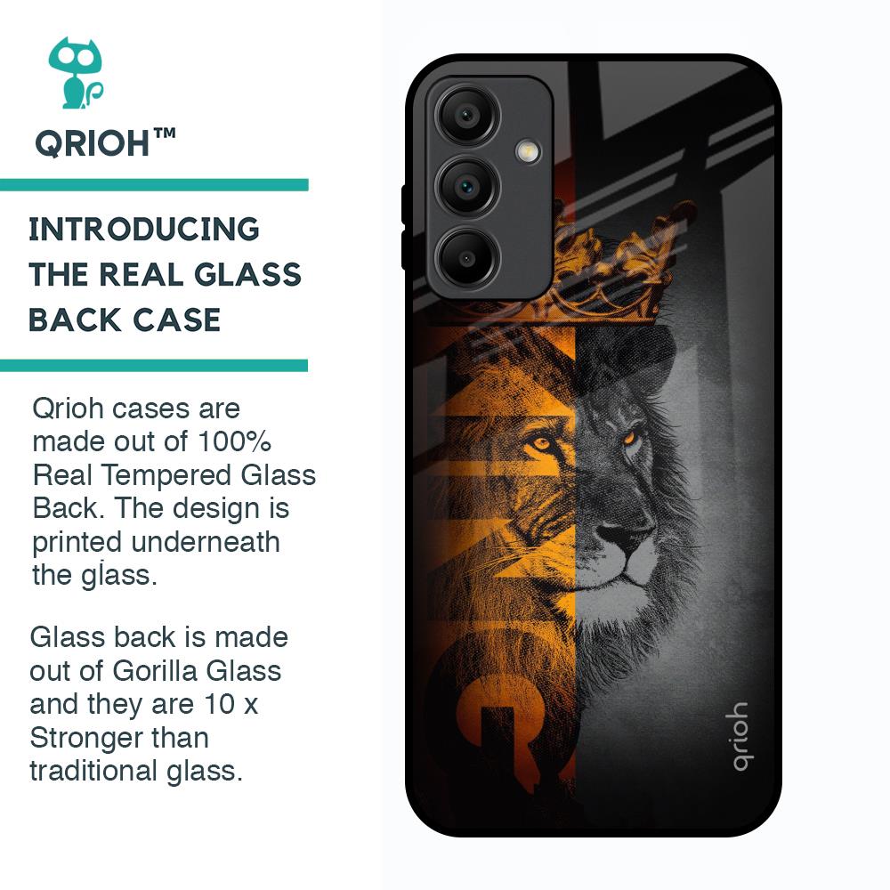 King Of Forest Glass Case for Samsung Galaxy A15 5G