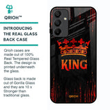 Royal King Glass Case for Samsung Galaxy A15 5G