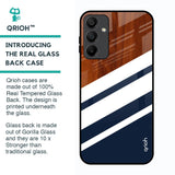 Bold Stripes Glass Case for Samsung Galaxy A15 5G