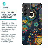 Owl Art Glass Case for Samsung Galaxy A15 5G