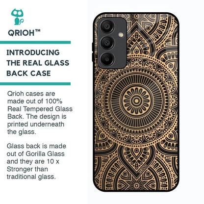 Luxury Mandala Glass Case for Samsung Galaxy A15 5G