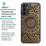 Luxury Mandala Glass Case for Samsung Galaxy A15 5G