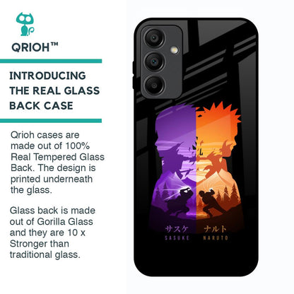 Minimalist Anime Glass Case for Samsung Galaxy A15 5G