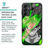 Anime Green Splash Glass Case for Samsung Galaxy A15 5G