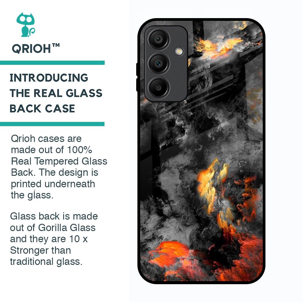 Lava Explode Glass Case for Samsung Galaxy A15 5G