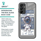 Space Flight Pass Glass Case for Samsung Galaxy A15 5G