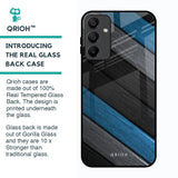 Multicolor Wooden Effect Glass Case for Samsung Galaxy A15 5G