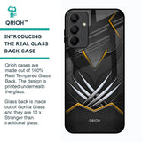 Black Warrior Glass Case for Samsung Galaxy A15 5G