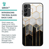 Tricolor Pattern Glass Case for Samsung Galaxy A15 5G
