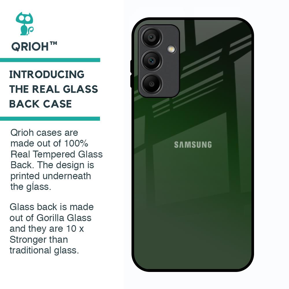 Deep Forest Glass Case for Samsung Galaxy A15 5G