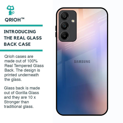 Blue Mauve Gradient Glass Case for Samsung Galaxy A15 5G
