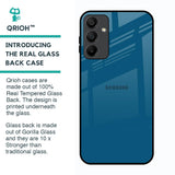 Cobalt Blue Glass Case for Samsung Galaxy A15 5G