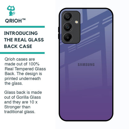Indigo Pastel Glass Case For Samsung Galaxy A15 5G