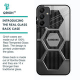 Hexagon Style Glass Case For Samsung Galaxy A15 5G