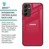 Solo Maroon Glass case for Samsung Galaxy A15 5G