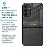Grey Metallic Glass Case For Samsung Galaxy A15 5G
