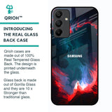 Brush Art Glass Case For Samsung Galaxy A15 5G