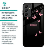 Fly Butterfly Glass Case for Samsung Galaxy A15 5G