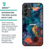 Colored Storm Glass Case for Samsung Galaxy A15 5G