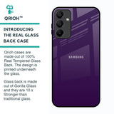 Dark Purple Glass Case for Samsung Galaxy A15 5G