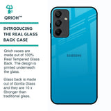 Blue Aqua Glass Case for Samsung Galaxy A15 5G