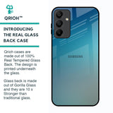 Sea Theme Gradient Glass Case for Samsung Galaxy A15 5G