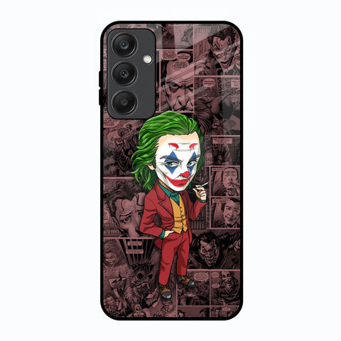 Joker Cartoon Samsung Galaxy A25 5G Glass Back Cover Online