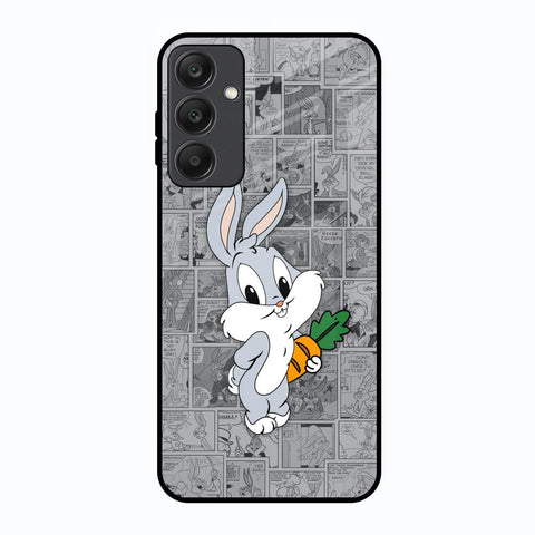 Cute Baby Bunny Samsung Galaxy A25 5G Glass Back Cover Online