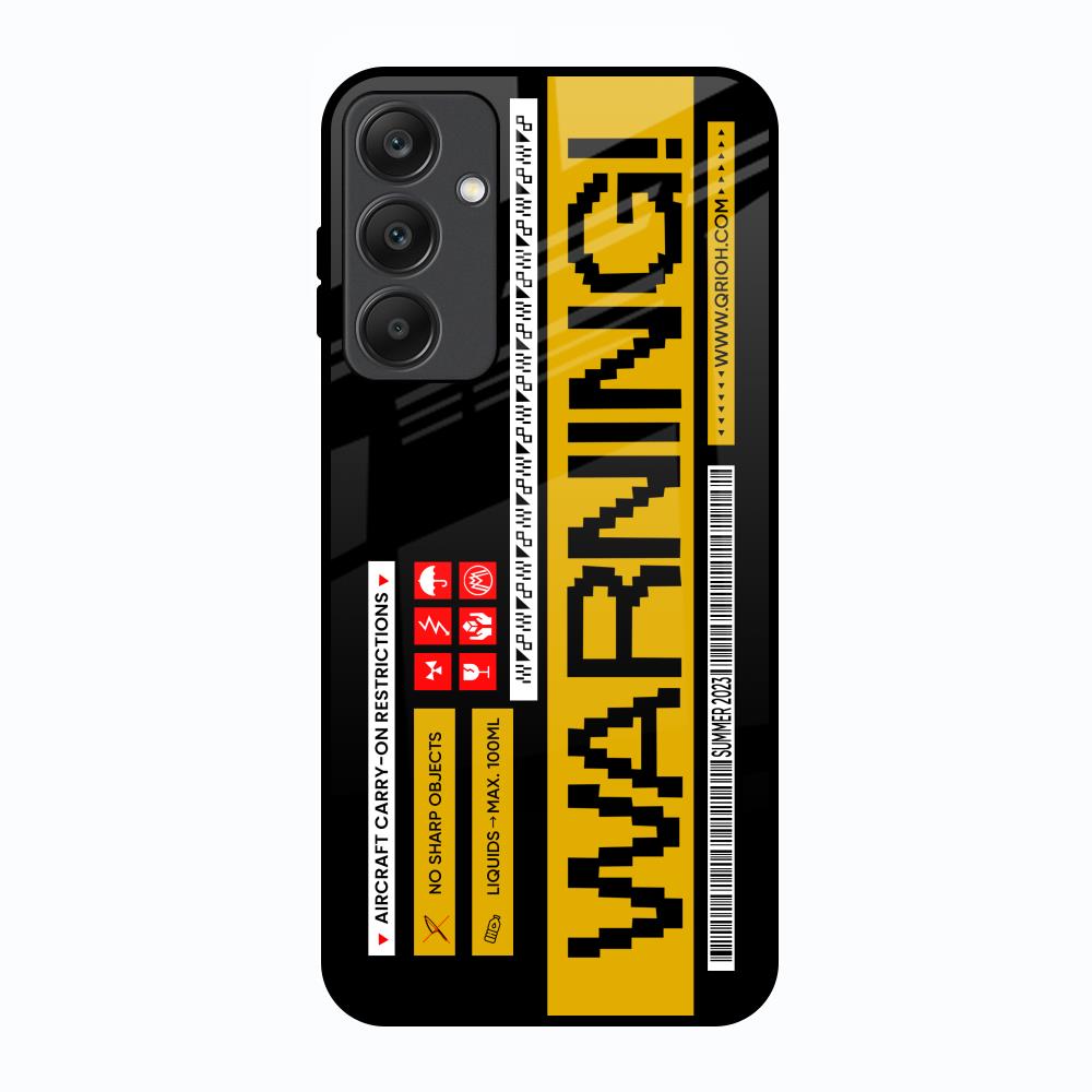 Aircraft Warning Samsung Galaxy A25 5G Glass Back Cover Online