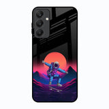 Retro Astronaut Samsung Galaxy A25 5G Glass Back Cover Online