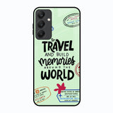 Travel Stamps Samsung Galaxy A25 5G Glass Back Cover Online
