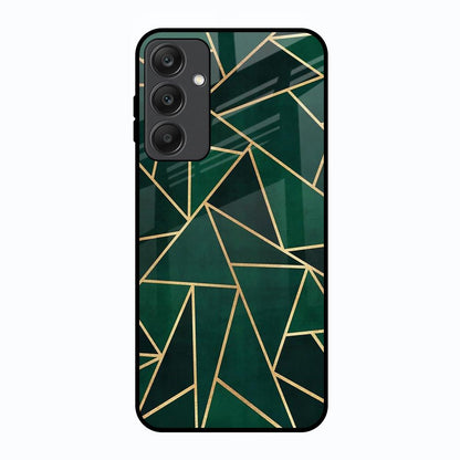 Abstract Green Samsung Galaxy A25 5G Glass Back Cover Online