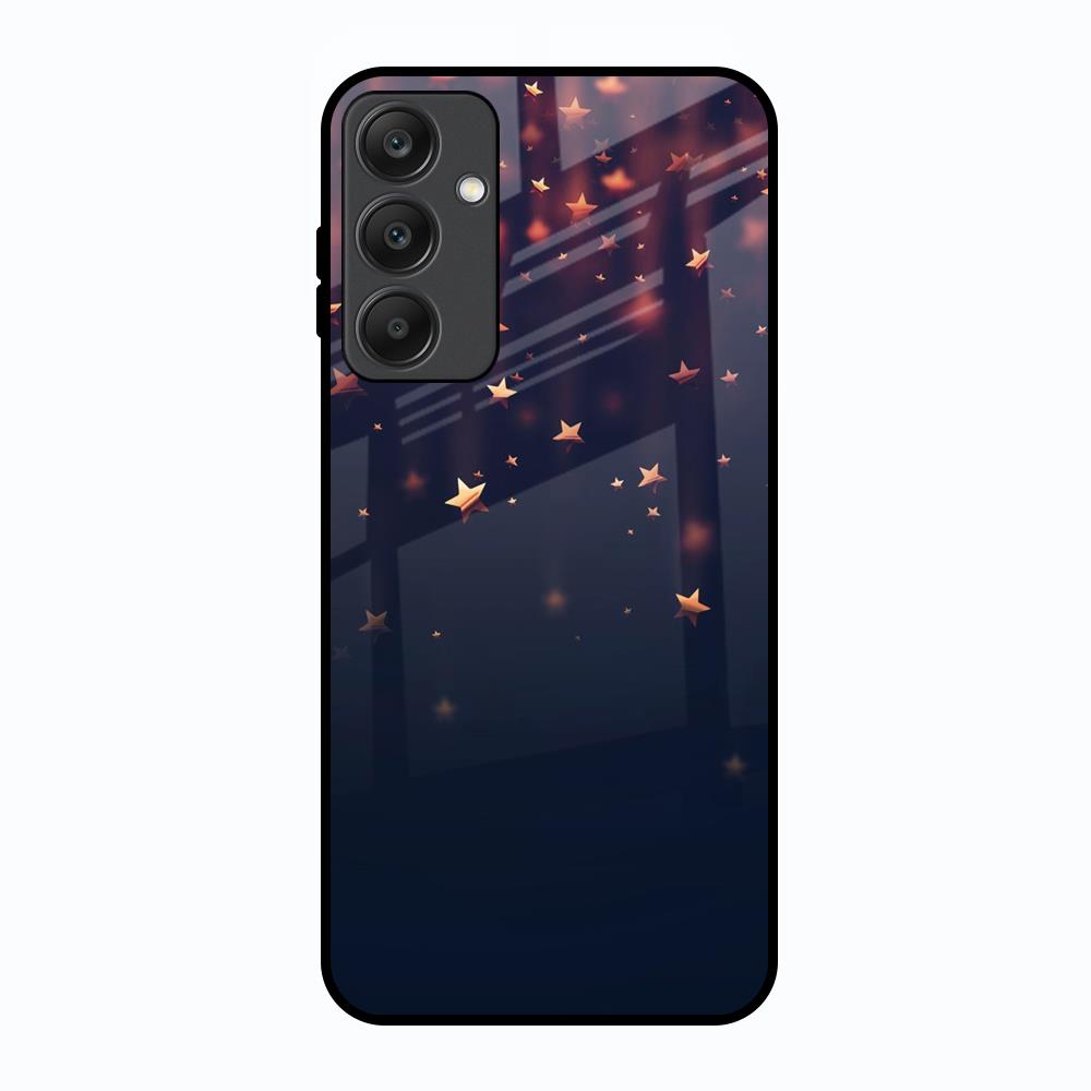 Falling Stars Samsung Galaxy A25 5G Glass Back Cover Online
