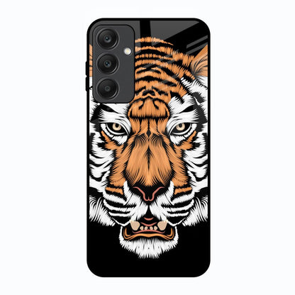 Angry Tiger Samsung Galaxy A25 5G Glass Back Cover Online