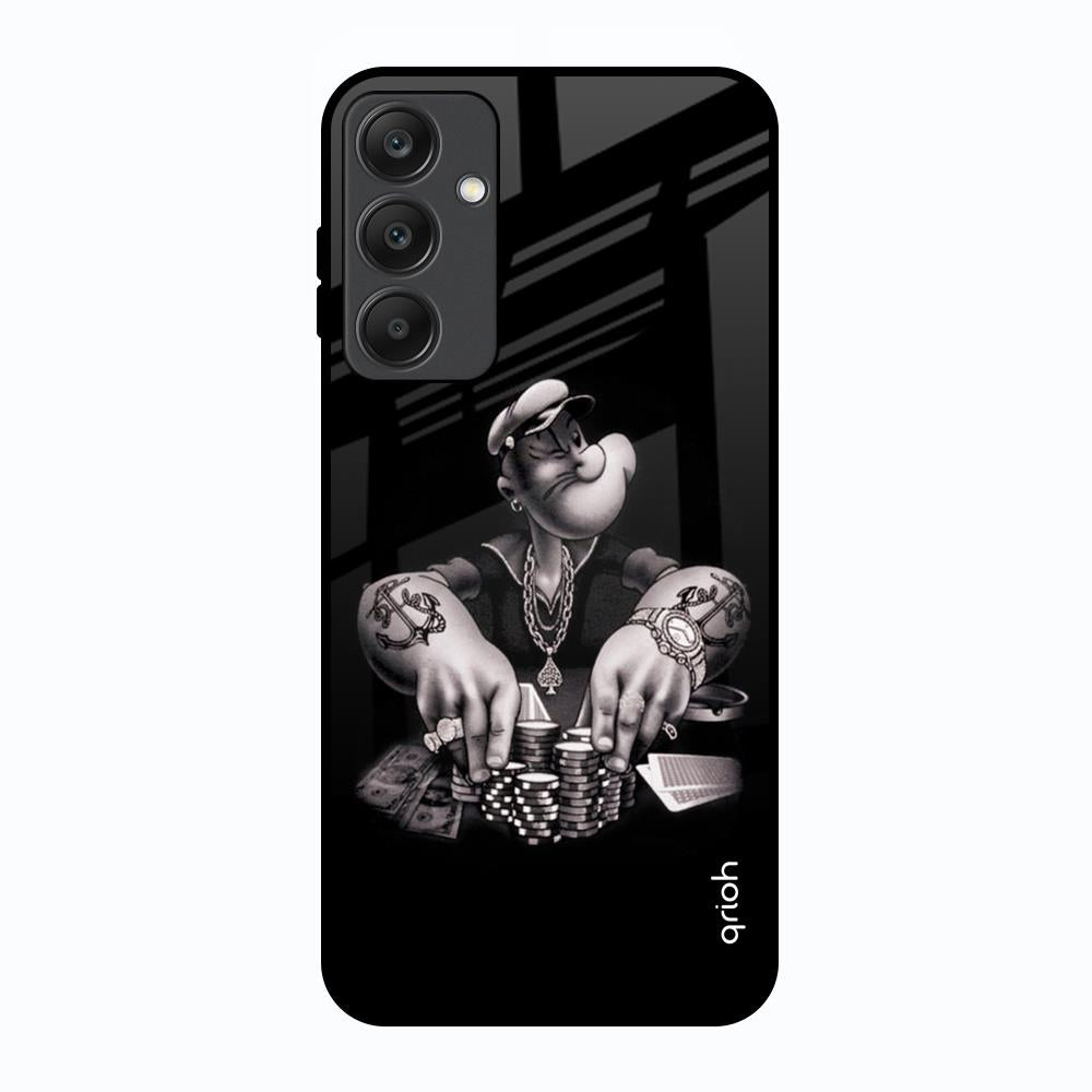 Gambling Problem Samsung Galaxy A25 5G Glass Back Cover Online