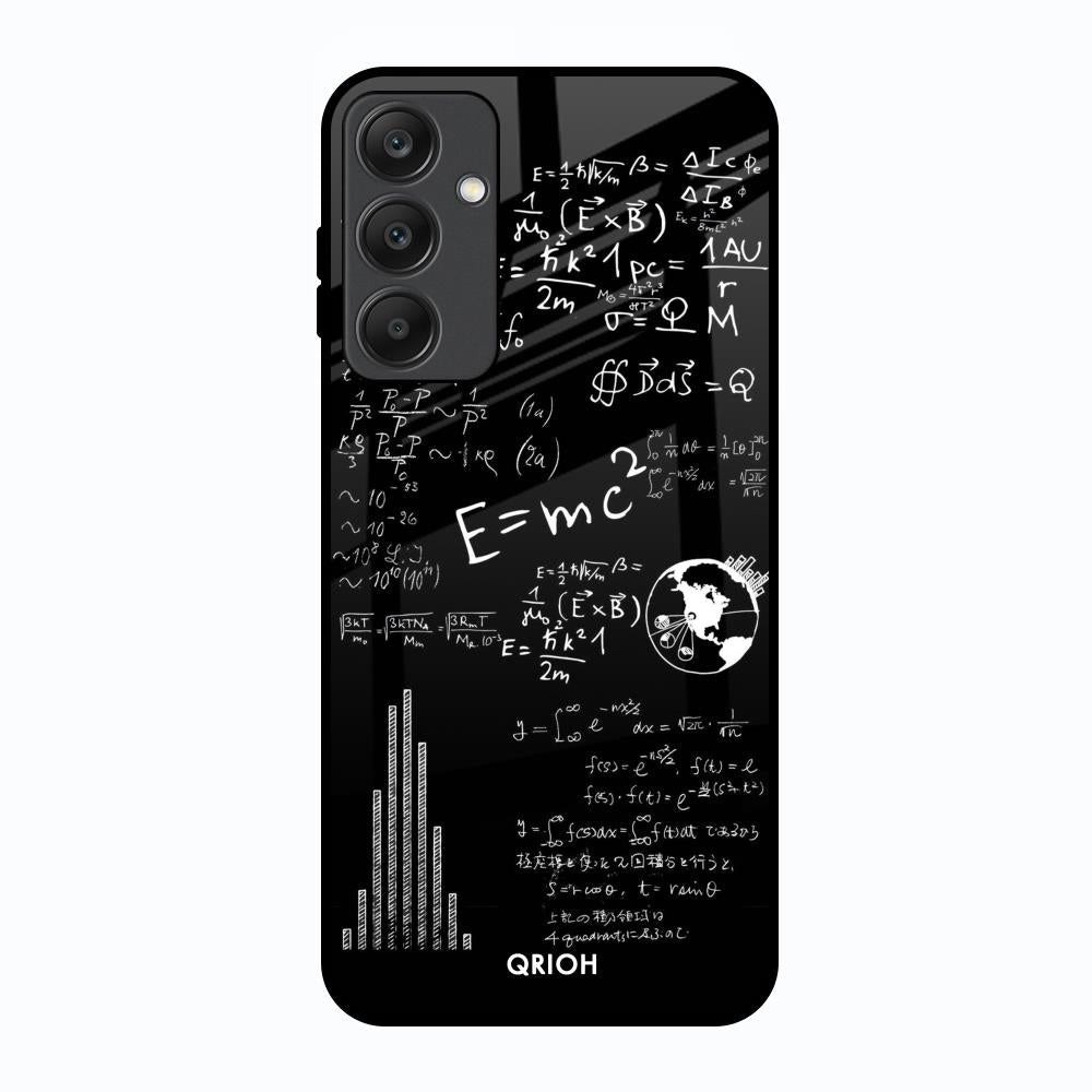 Funny Math Samsung Galaxy A25 5G Glass Back Cover Online