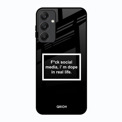Dope In Life Samsung Galaxy A25 5G Glass Back Cover Online