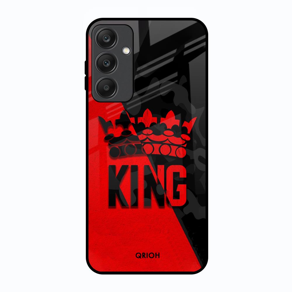 I Am A King Samsung Galaxy A25 5G Glass Back Cover Online