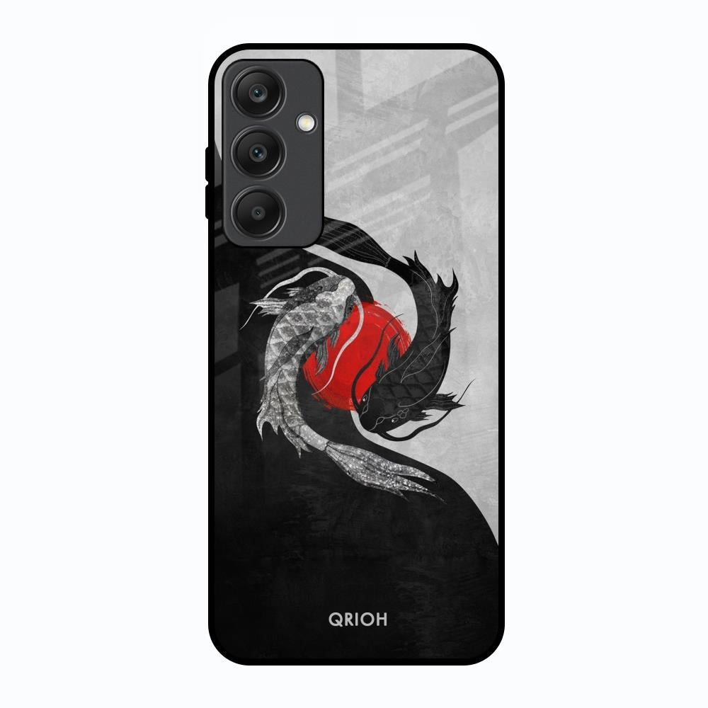 Japanese Art Samsung Galaxy A25 5G Glass Back Cover Online