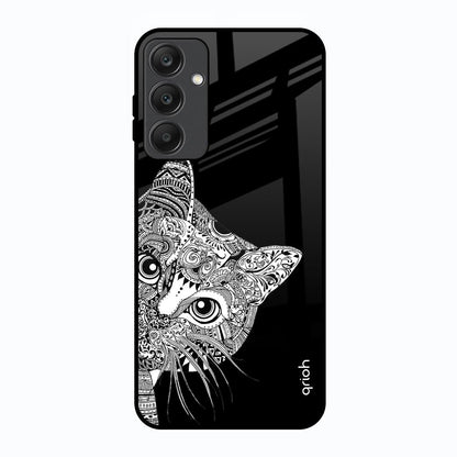 Kitten Mandala Samsung Galaxy A25 5G Glass Back Cover Online