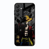 Dark Luffy Samsung Galaxy A25 5G Glass Back Cover Online