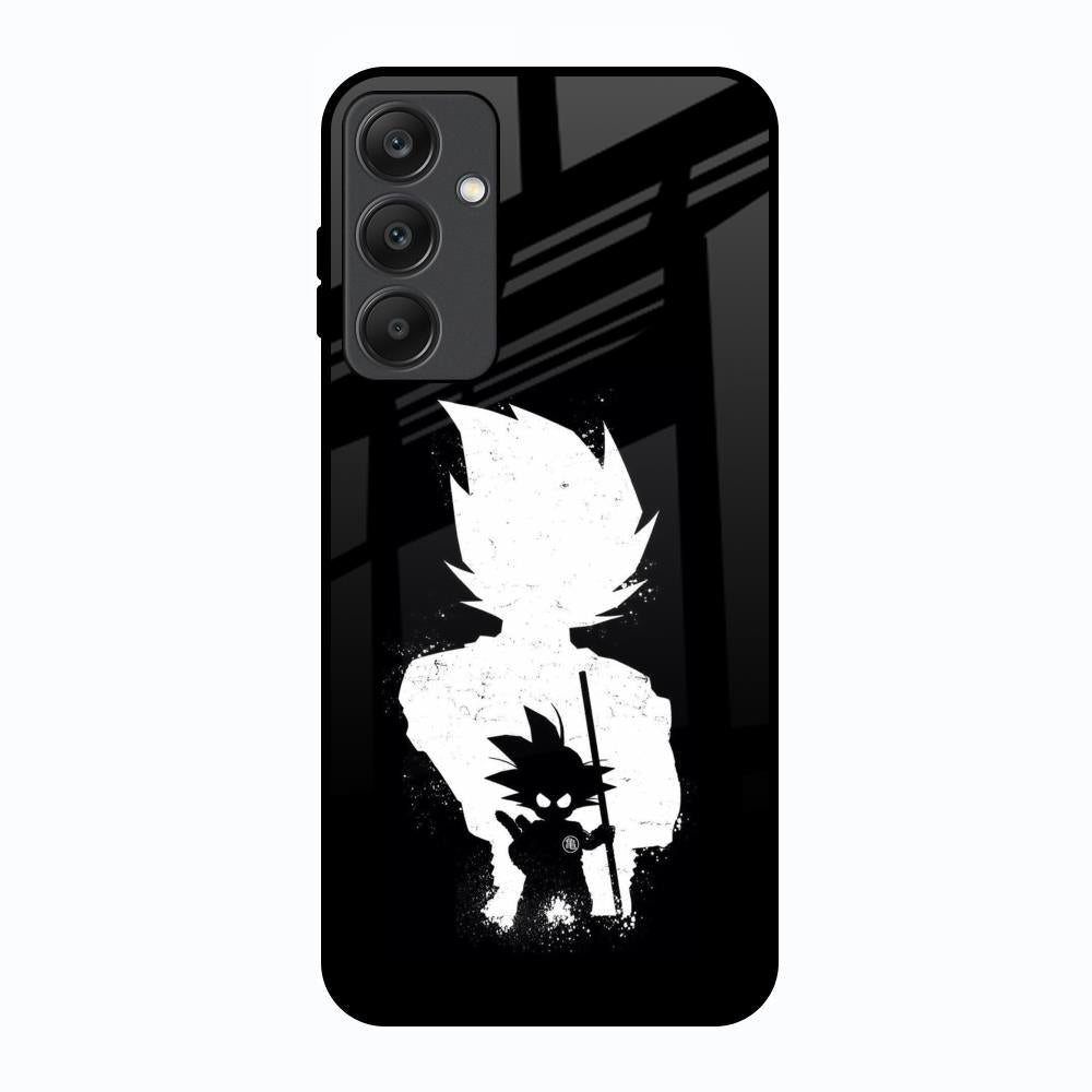Monochrome Goku Samsung Galaxy A25 5G Glass Back Cover Online
