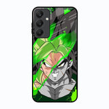 Anime Green Splash Samsung Galaxy A25 5G Glass Back Cover Online