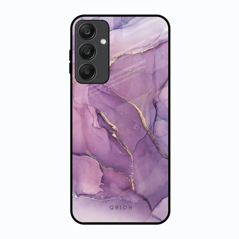 Purple Gold Marble Samsung Galaxy A25 5G Glass Back Cover Online